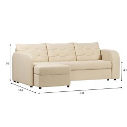 Диван угловой Беллано Beige