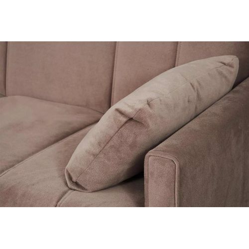 Диван угловой Доминик Plush Coffee