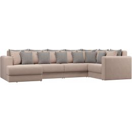 Диван угловой Мэдисон-П Микс Beige