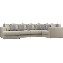 Диван угловой Мэдисон-П Микс Рэй