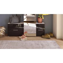 Прихожая Торонто черный глянец 2