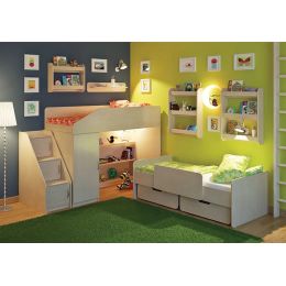 Детская комната Легенда 13 с полками