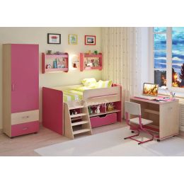 Детская комната Легенда 11 с полками