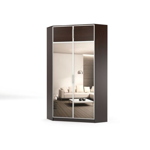 Шкаф угловой 2х створчатый Уют 9