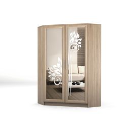 Шкаф угловой 2х створчатый Уют 61