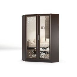 Шкаф угловой 2х створчатый Уют 65