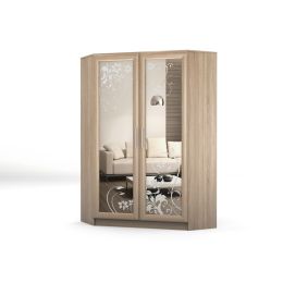 Шкаф угловой 2х створчатый Уют 64